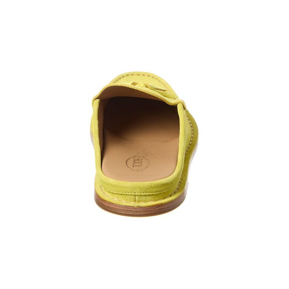 Tods Suede Mule, Brown - Picture 3 of 5